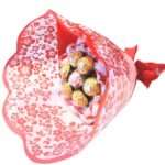 Buquê de Bombons Ferrero e Raffaello