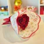 Buquê de Bombom Raffaello com Rosas - Imagem 2