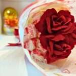 Buquê de Bombom Raffaello com Rosas - Imagem 4